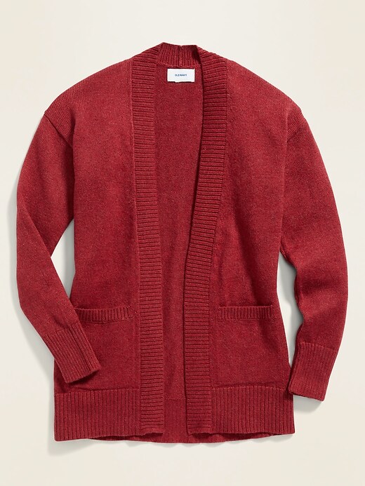 View large product image 1 of 1. Relaxed Open-Front Sweater for Girls