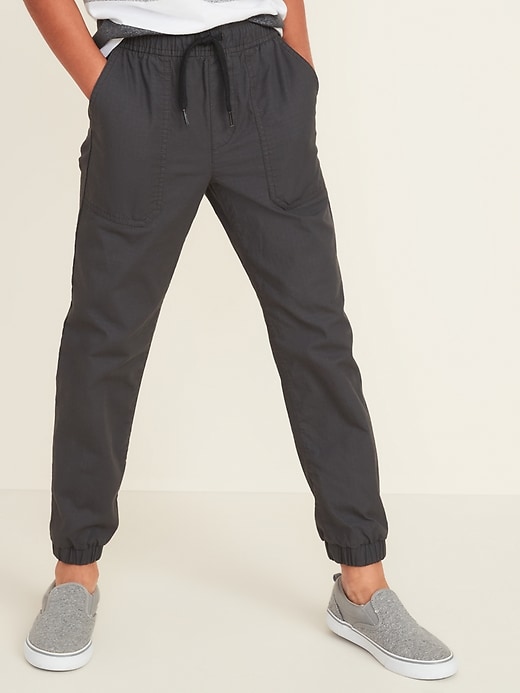 View large product image 1 of 3. Built-In Flex Ripstop Utility Joggers For Boys