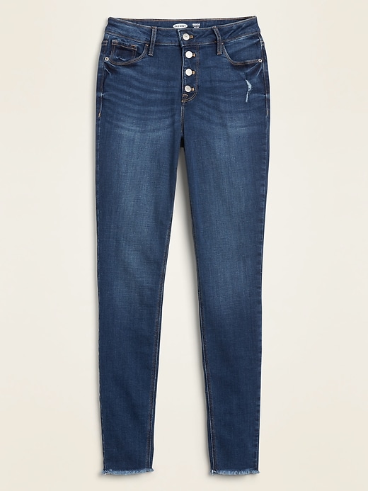 Image number 5 showing, High-Waisted Rockstar Raw-Edge Ankle Jeans For Women