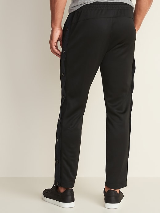 View large product image 2 of 2. Go-Dry Tapered Side-Snap Pants