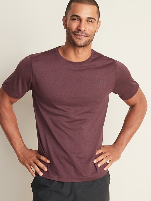 View large product image 1 of 1. Go-Dry Cool Eco Performance Tee for Men