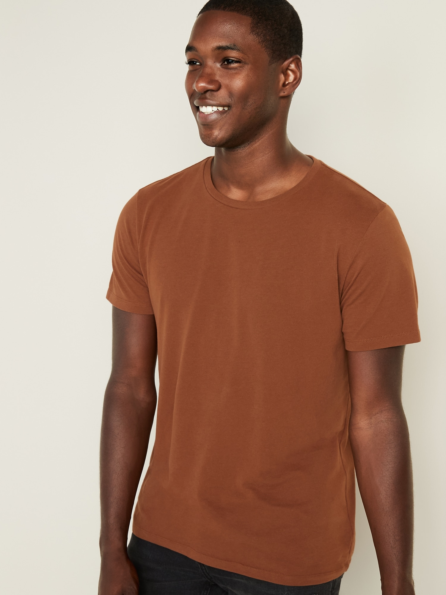 Soft-Washed Crew-Neck T-Shirt for Men