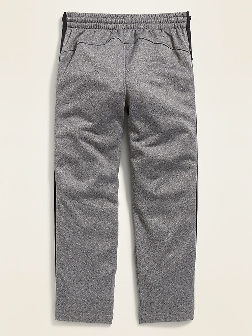 View large product image 2 of 3. Go-Dry French Terry Track Pants for Boys