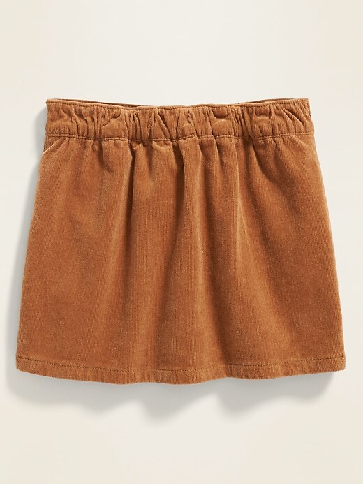 View large product image 2 of 2. A-Line Corduroy Skirt for Toddler Girls