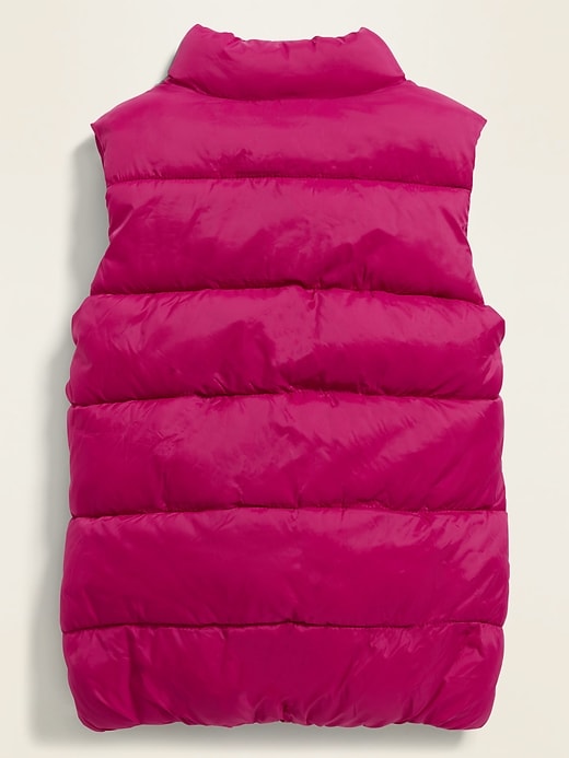 View large product image 2 of 3. Frost-Free Quilted Puffer Vest for Girls