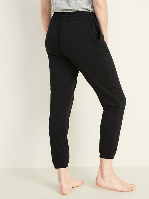 View large product image 2 of 2. French Terry Cinched-Hem Sweatpants for Women