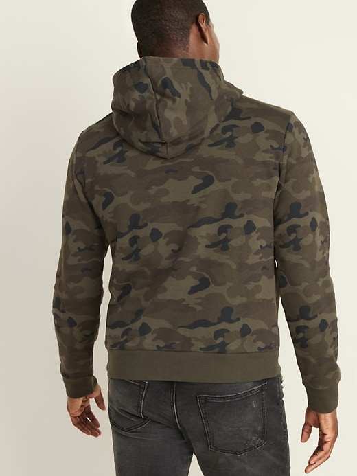 Image number 2 showing, Classic Camo-Print Pullover Hoodie