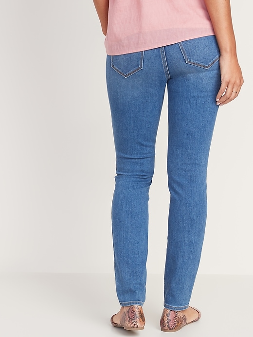 Maternity Front Low-Panel Universal Straight Jeans