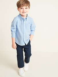 View large product image 3 of 4. Oxford Shirt for Toddler Boys