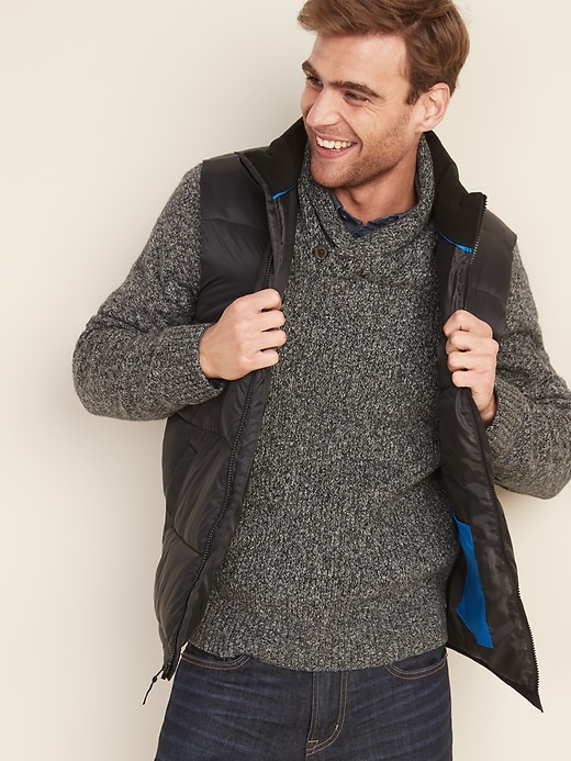 Image number 1 showing, Frost-Free Quilted Puffer Vest