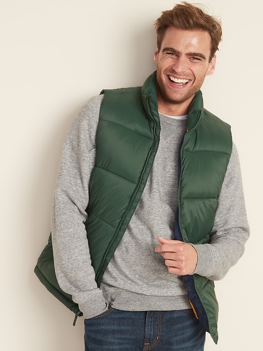 View large product image 1 of 1. Frost-Free Quilted Puffer Vest
