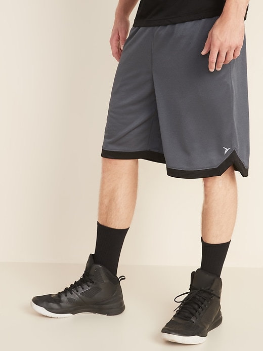 View large product image 1 of 2. Go-Dry Mesh Shorts - 10-inch inseam