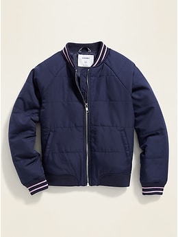 Old navy girls bomber on sale jacket