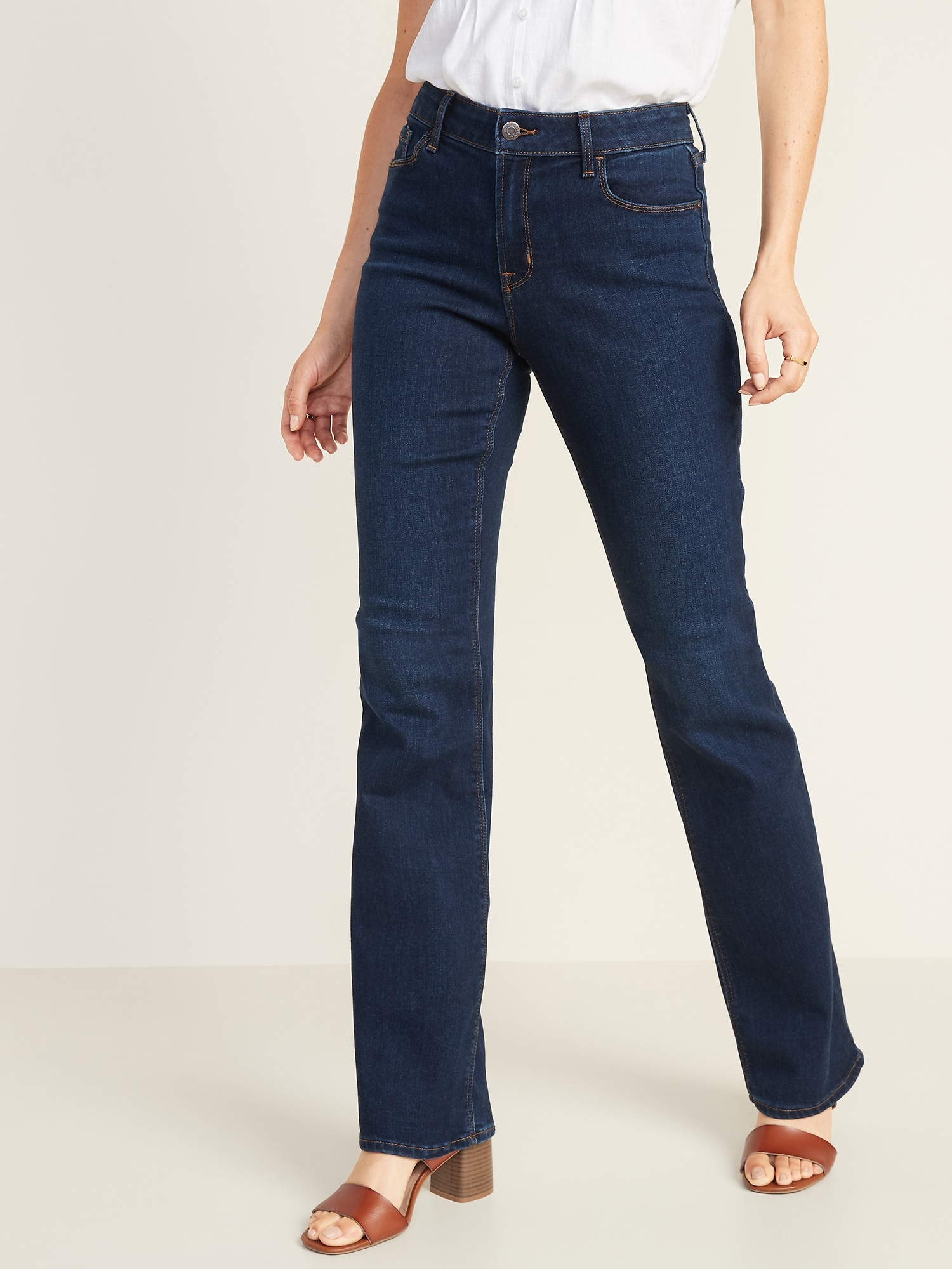 onlblush mid flared jeans