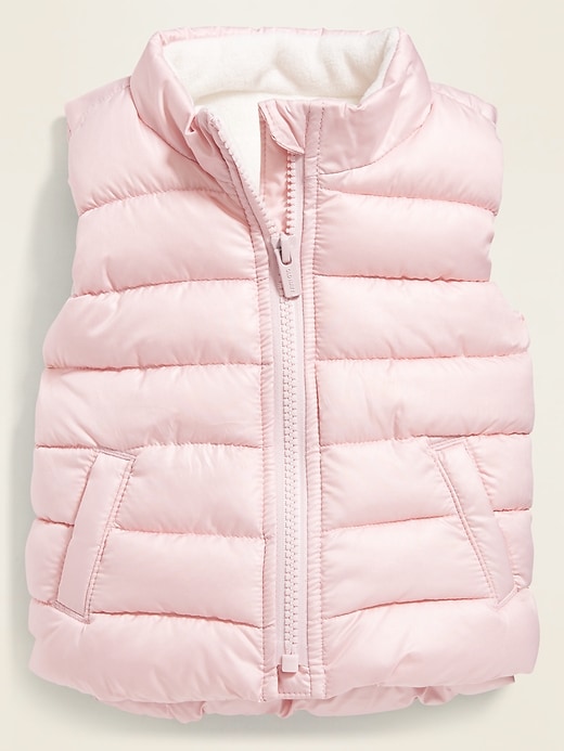 View large product image 1 of 2. Frost-Free Puffer Vest for Baby