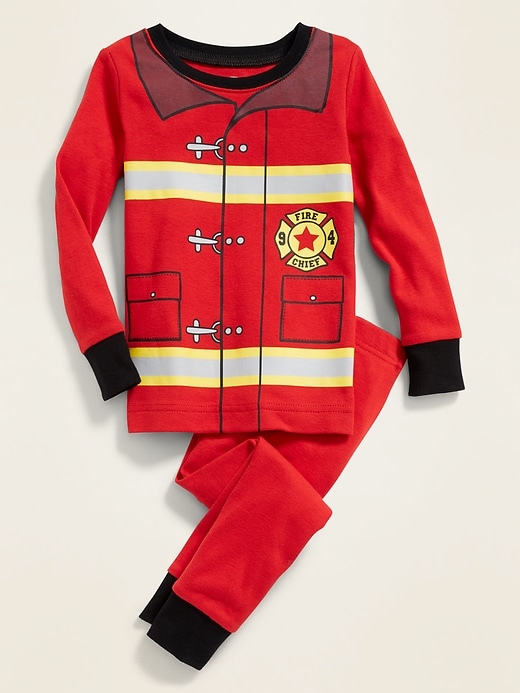 View large product image 1 of 1. Firefighter Pajama Set for Toddler & Baby