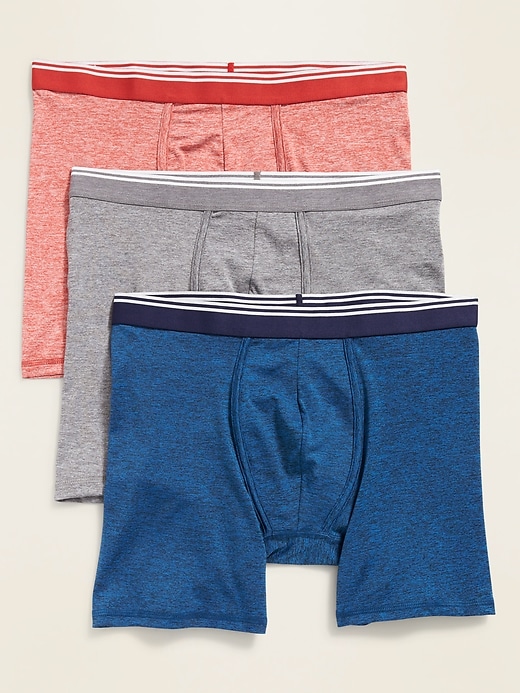 View large product image 1 of 1. Performance Boxer Briefs 3-Pack