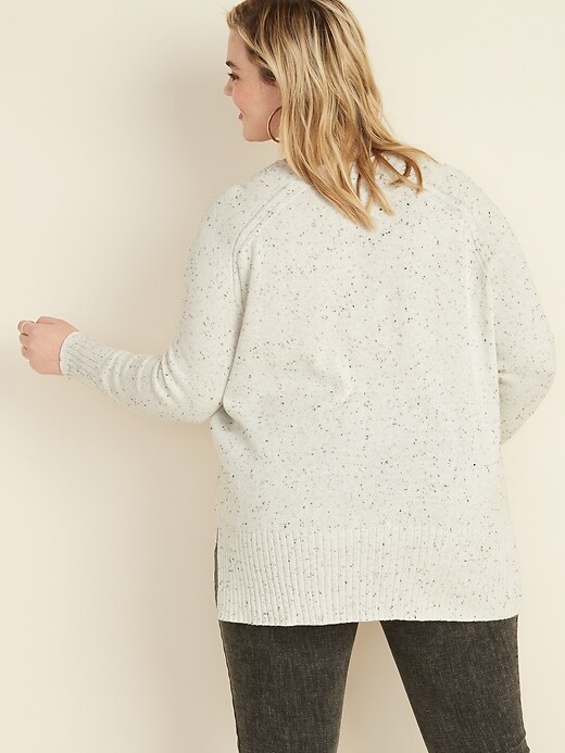 Image number 2 showing, Plus-Size Crew-Neck Sweater