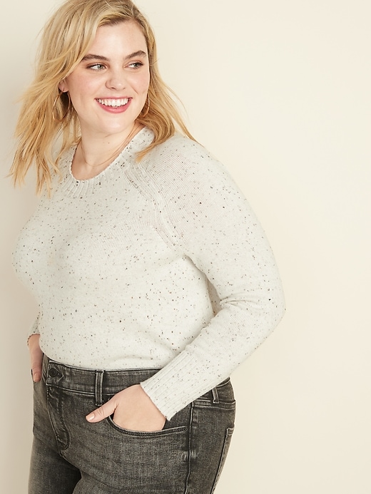 Image number 4 showing, Plus-Size Crew-Neck Sweater