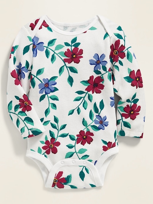 View large product image 1 of 2. Thermal Printed Bodysuit for Baby