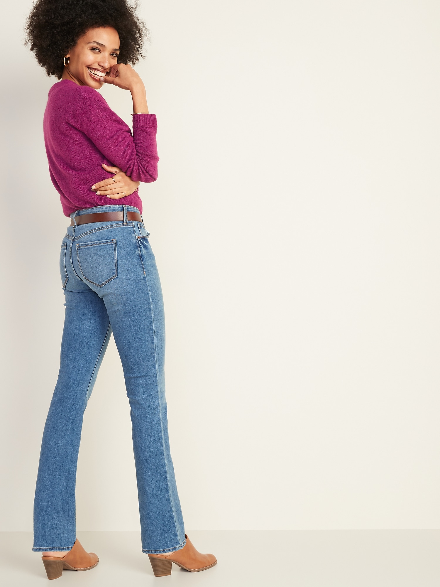 old navy high waisted bootcut jeans