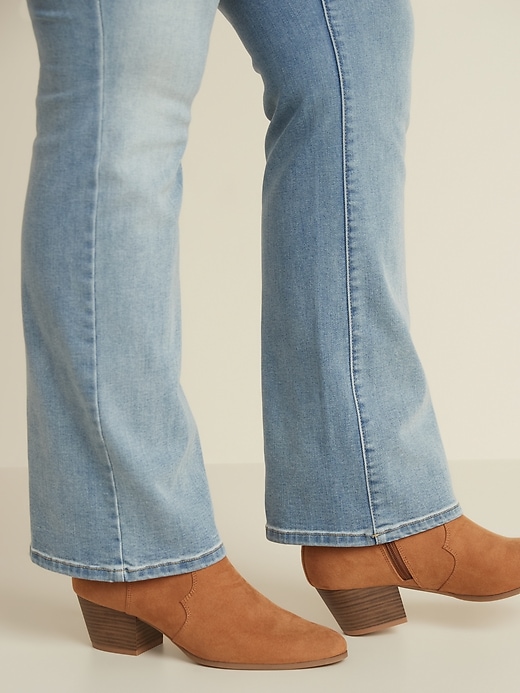 Image number 4 showing, Mid-Rise Plus-Size Kicker Boot-Cut Jeans