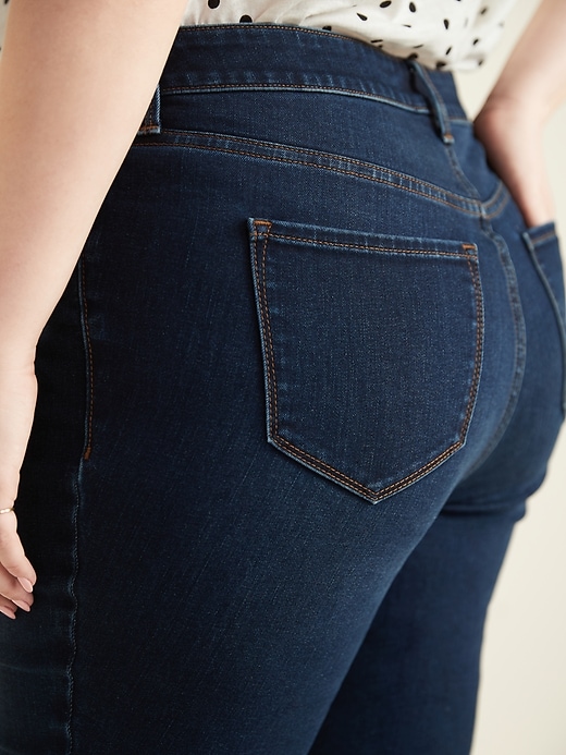 Image number 4 showing, Mid-Rise Plus-Size Pop-Icon Skinny Jeans