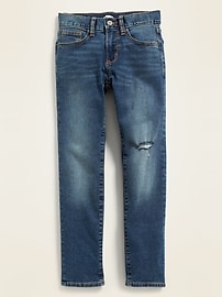 View large product image 3 of 3. Skinny Built-In Flex Distressed Jeans For Boys