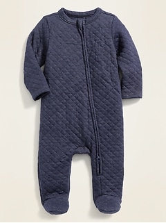 quilted baby pajamas