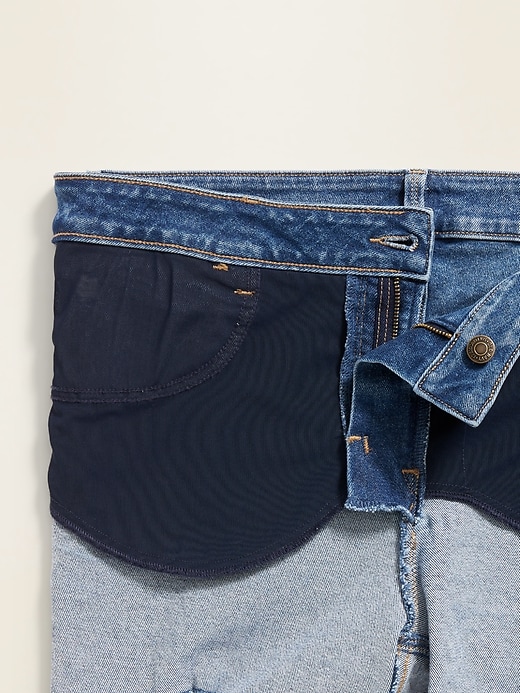 Image number 4 showing, High-Waisted Secret-Slim Pockets Plus-Size Rockstar Super Skinny Jeans