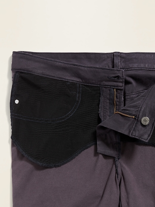 Image number 4 showing, High-Waisted Secret-Slim Pockets Plus-Size Rockstar Super Skinny Sateen Jeans