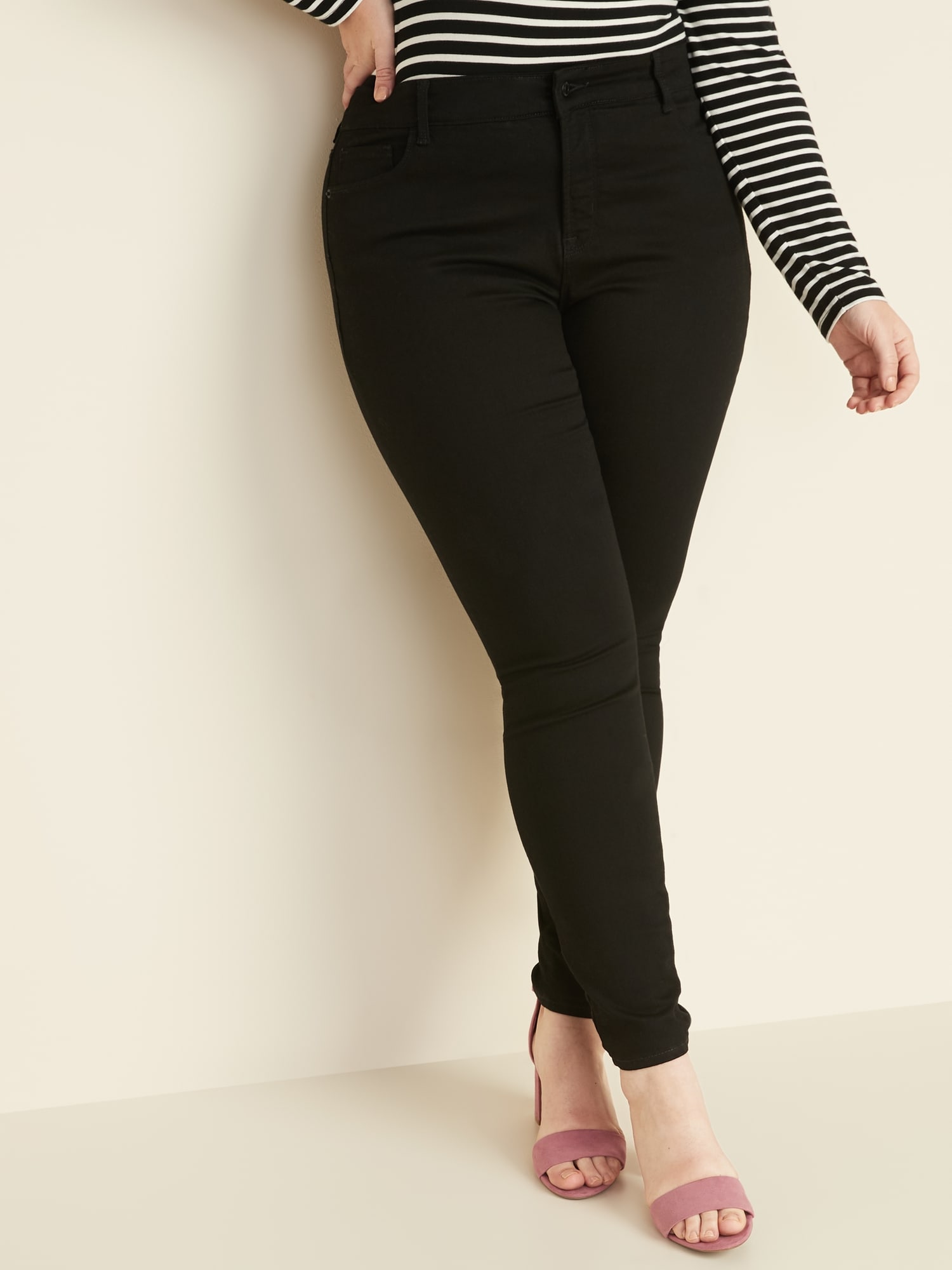 old navy plus size skinny jeans