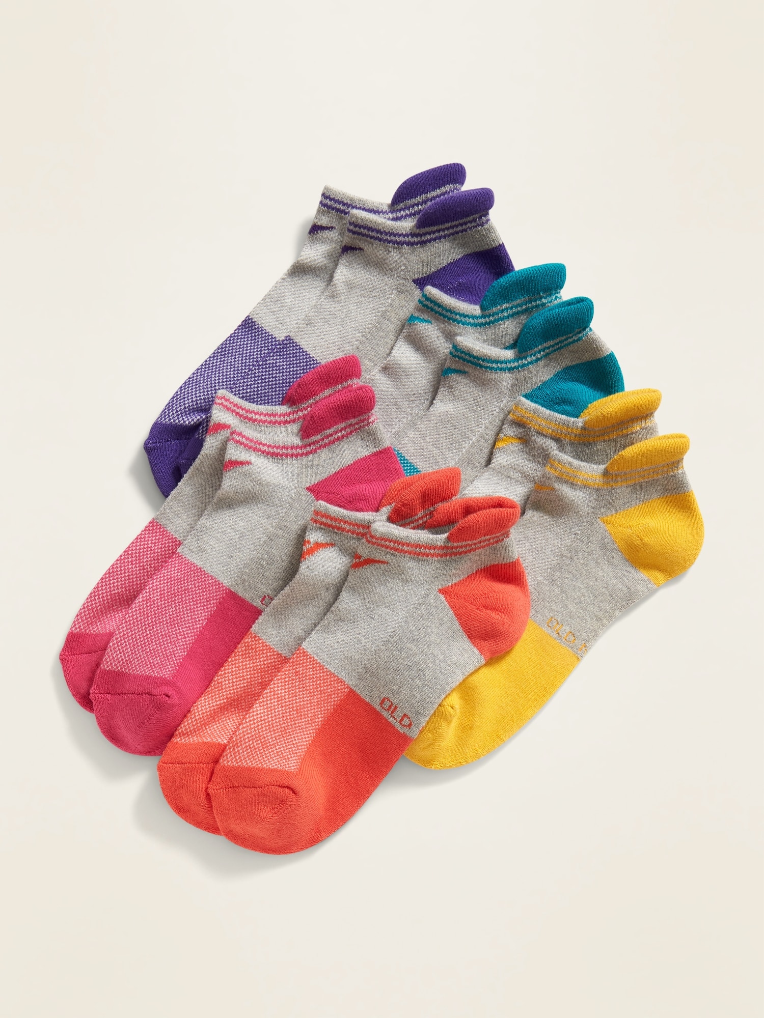 Athletic Ankle Socks 5-Pack for Women | Old Navy