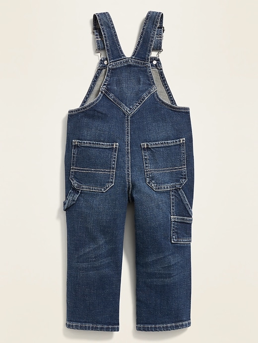View large product image 2 of 3. Relaxed Painter Jean Overalls for Toddler Boys