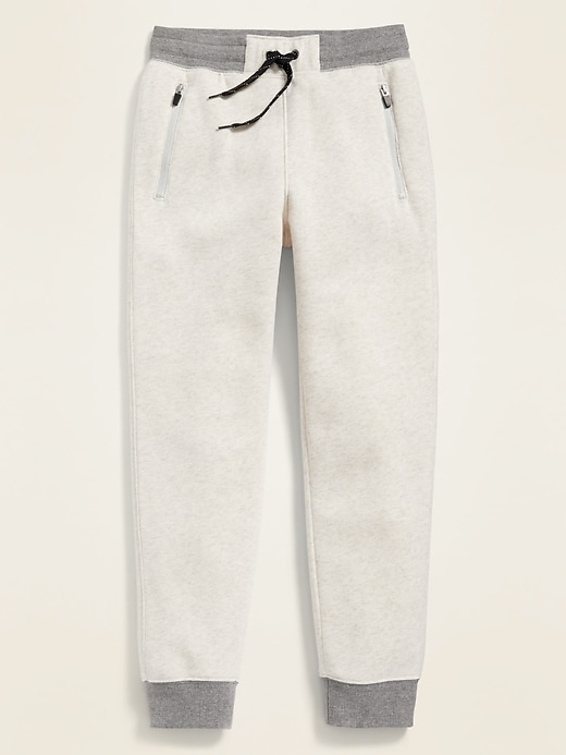 Vintage Gender-Neutral Zip-Pocket Jogger Sweatpants For Kids | Old Navy