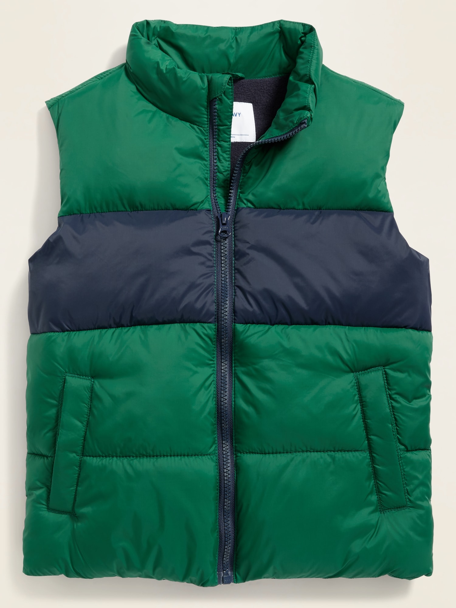 Puffer vest 2024 at old navy