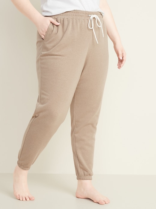 View large product image 1 of 1. French Terry Plus-Size Joggers