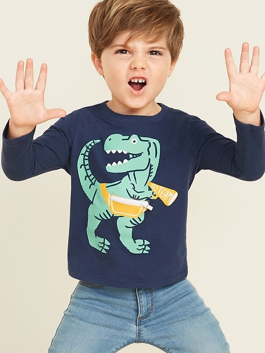 View large product image 1 of 4. Graphic Critter Tee for Toddler Boys