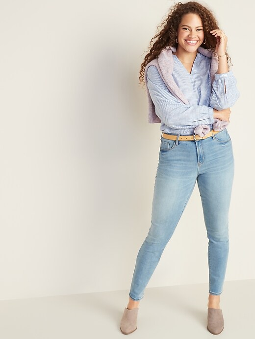 Image number 8 showing, Mid-Rise Pop Icon Skinny Jeans for Women