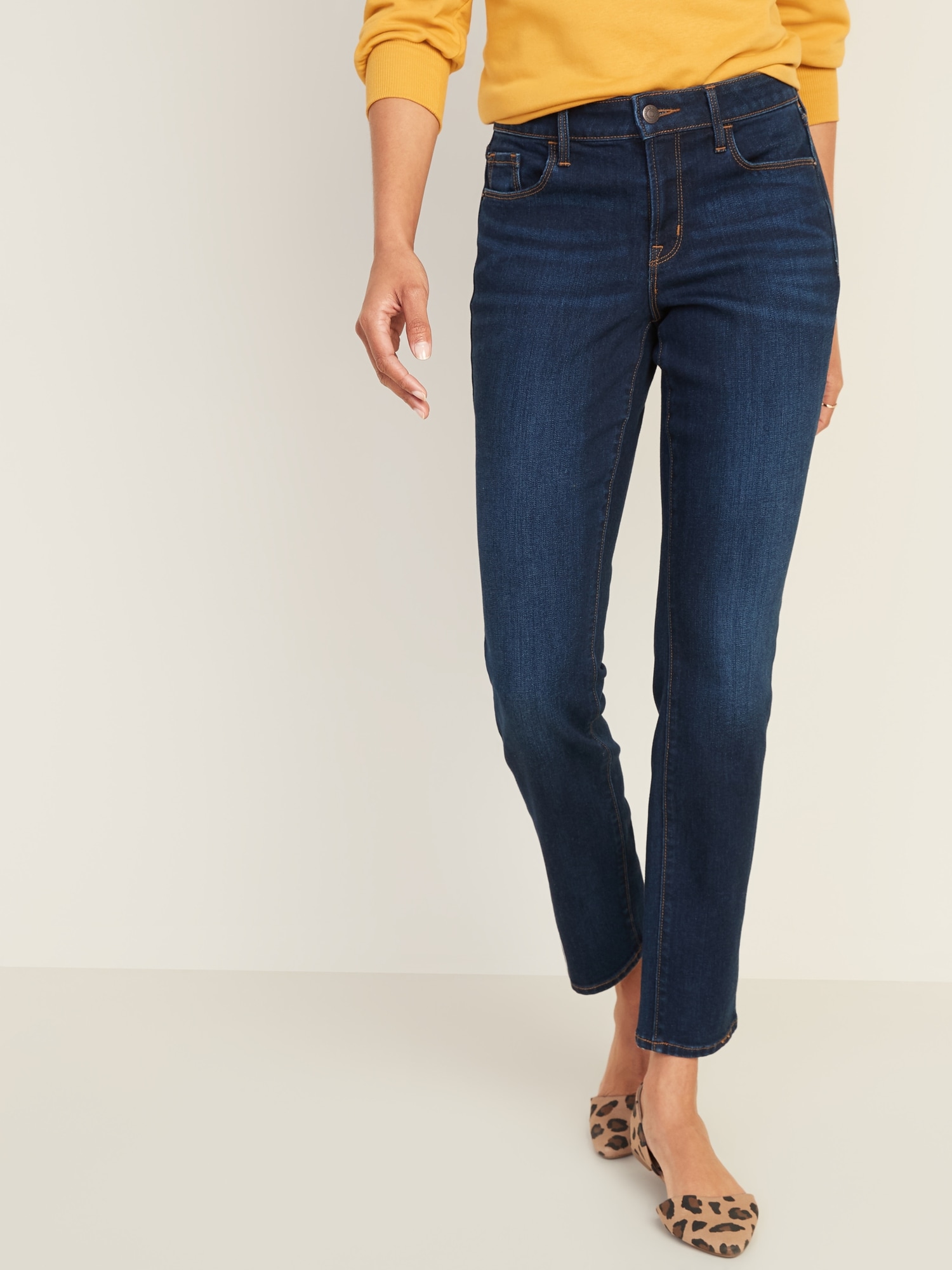 old navy power straight high rise jeans