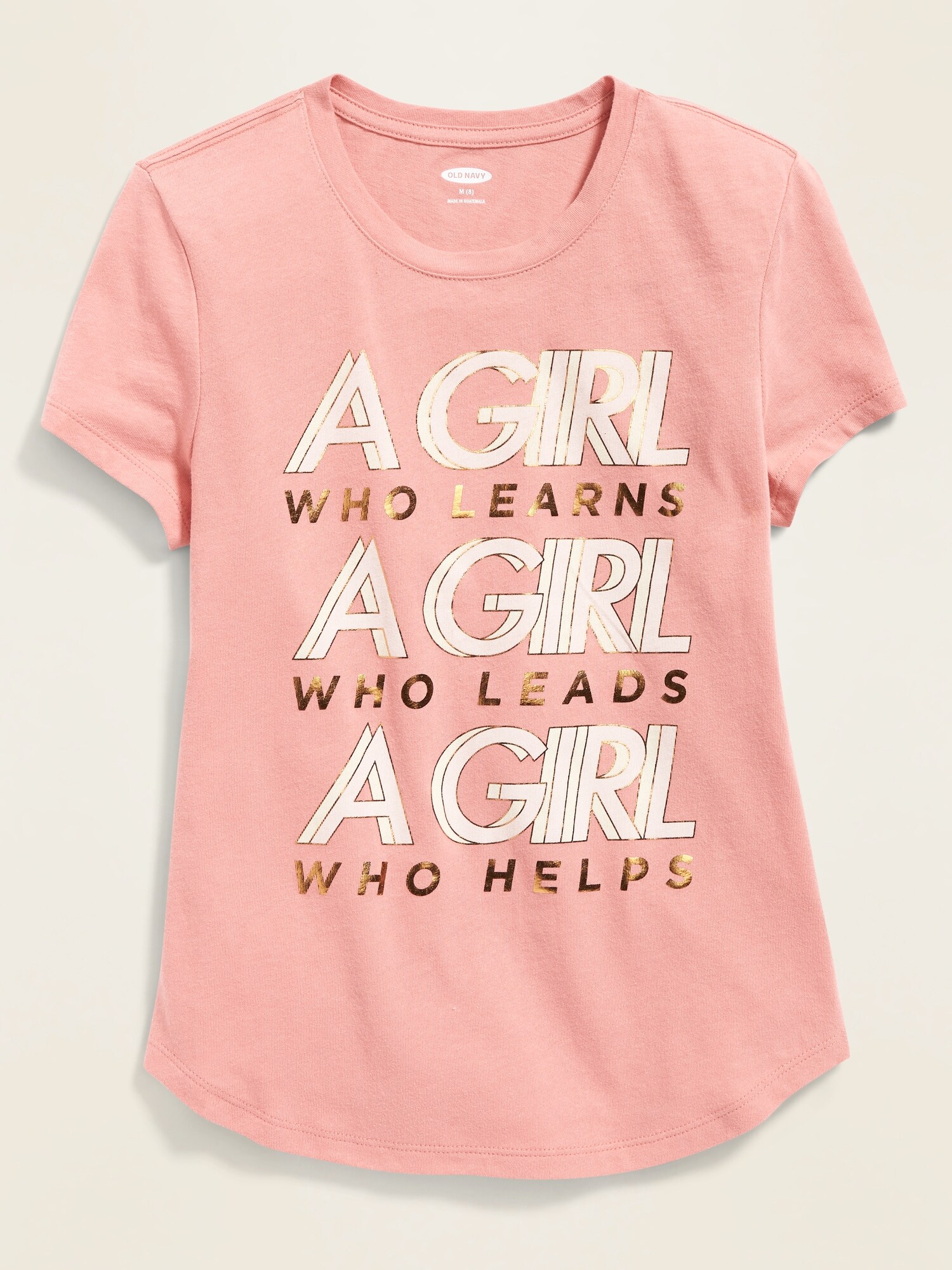 Graphic Crew-Neck Tee for Girls | Old Navy