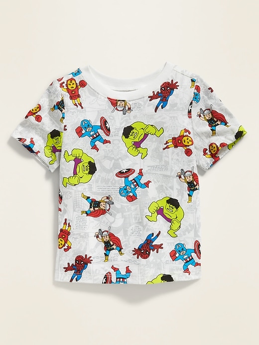 View large product image 1 of 2. Marvel&#153 Mini Avengers Print Tee for Toddler Boys