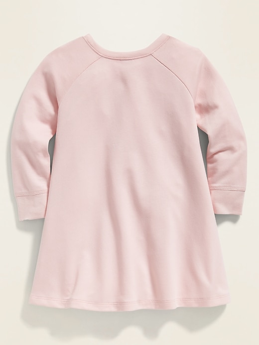 View large product image 2 of 4. French Terry Sweatshirt Dress for Toddler Girls