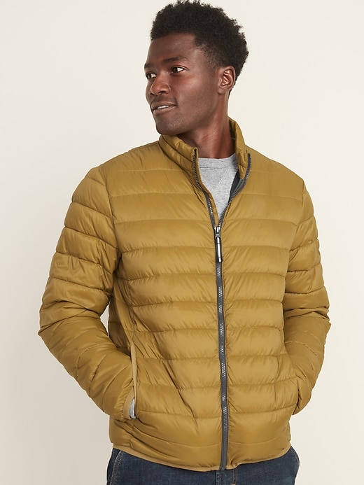 View large product image 1 of 1. Water-Resistant Packable Quilted Jacket