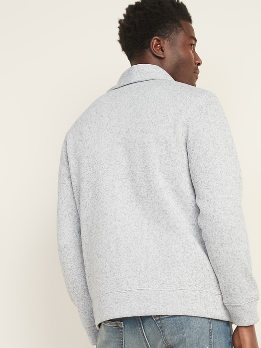 Image number 2 showing, Sweater-Fleece Shawl-Collar Cardigan