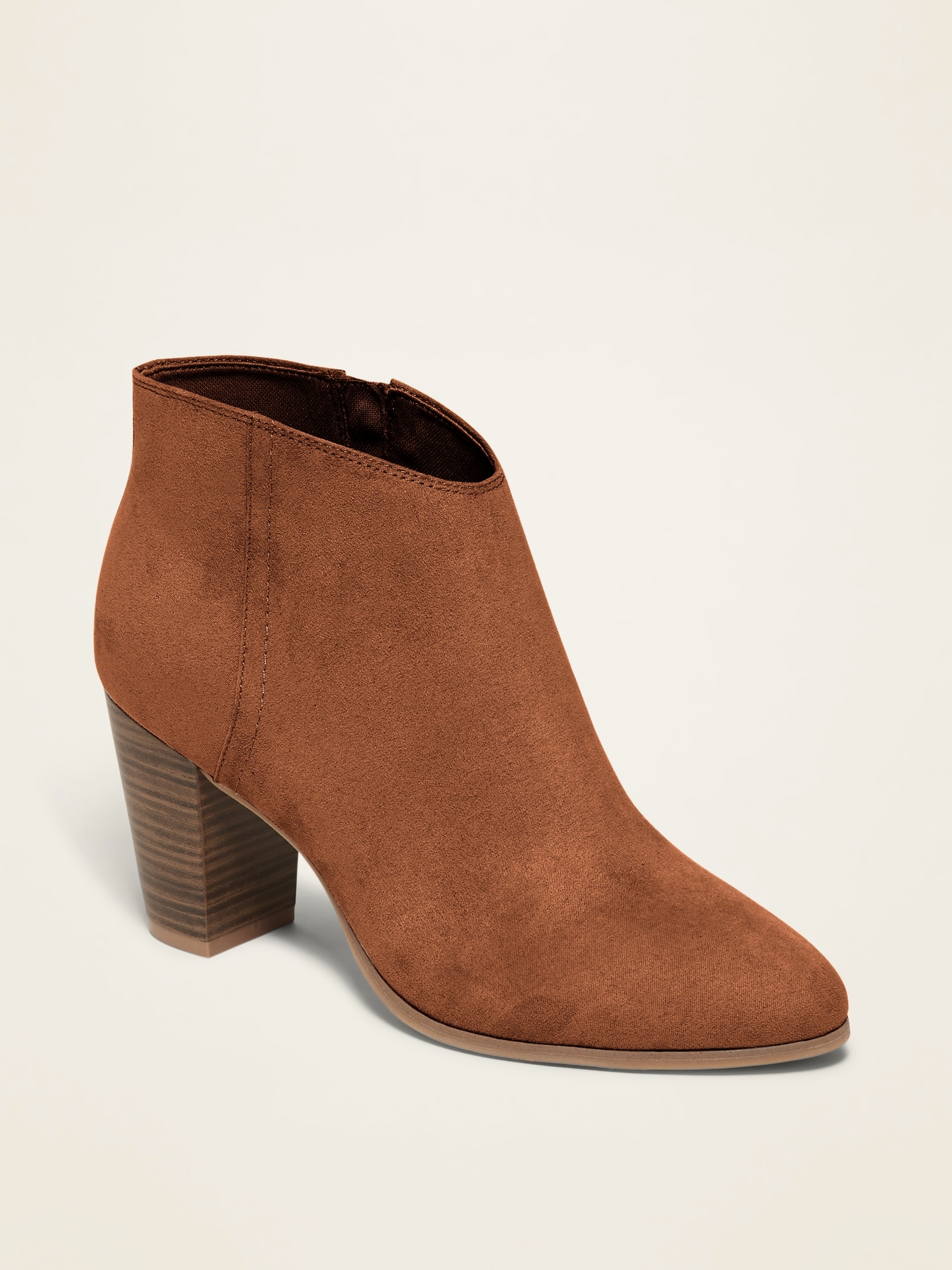 Faux Suede Ankle Strap Boots for Women Old Navy