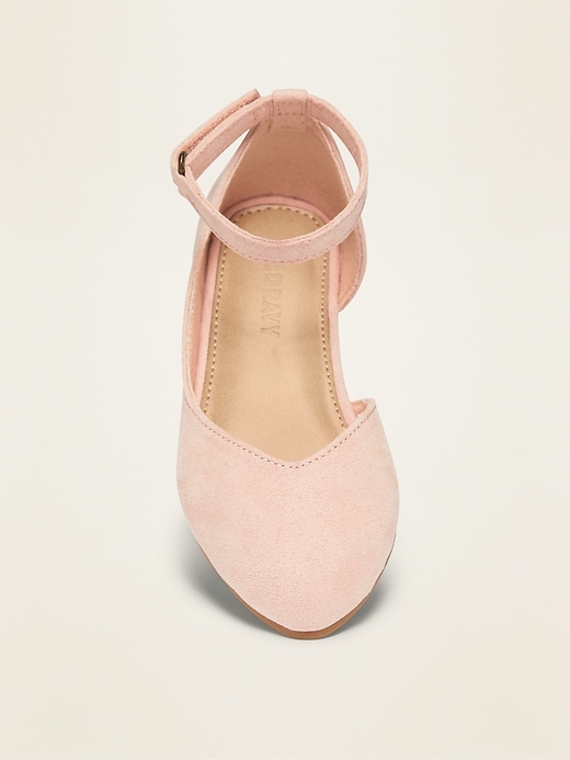 View large product image 2 of 4. Faux-Suede Ballet Flats for Toddler Girls