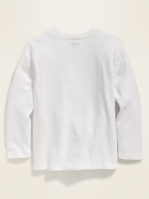 View large product image 2 of 2. Graphic Long-Sleeve Tee for Toddler Boys