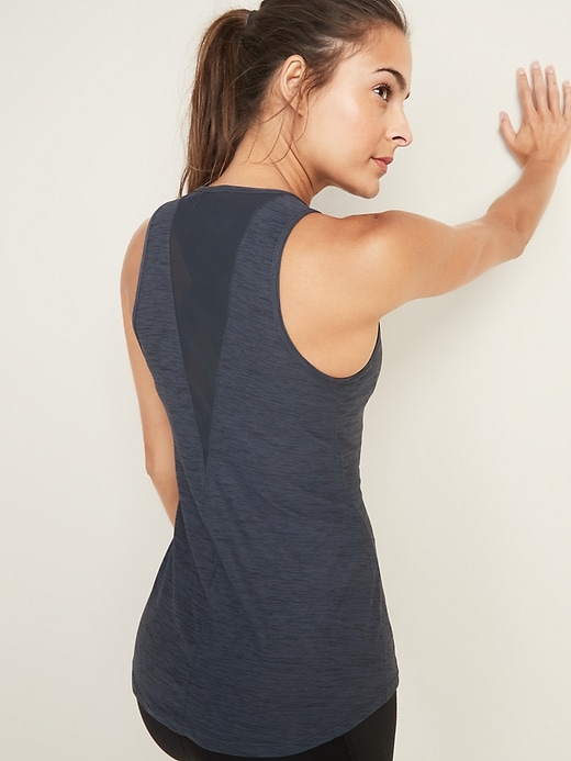 View large product image 1 of 2. Breathe ON Mesh-Back Tank Top for Women
