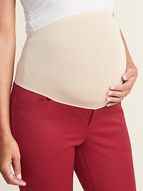 View large product image 3 of 3. Maternity Full-Panel Pixie Ankle Pants